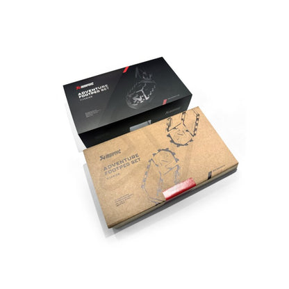 Akrapovic Adventure - Fußrasten | SET | ABE | Titan | FAHRER |  passend für BMW R 1300 GS / Adventure - Modelle (2024-2025)