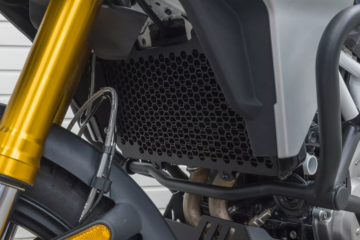 Yakk EXP Kühlerschutz / Radiator | schwarz | passend für BMW F 450 GS - Modelle (2026-)