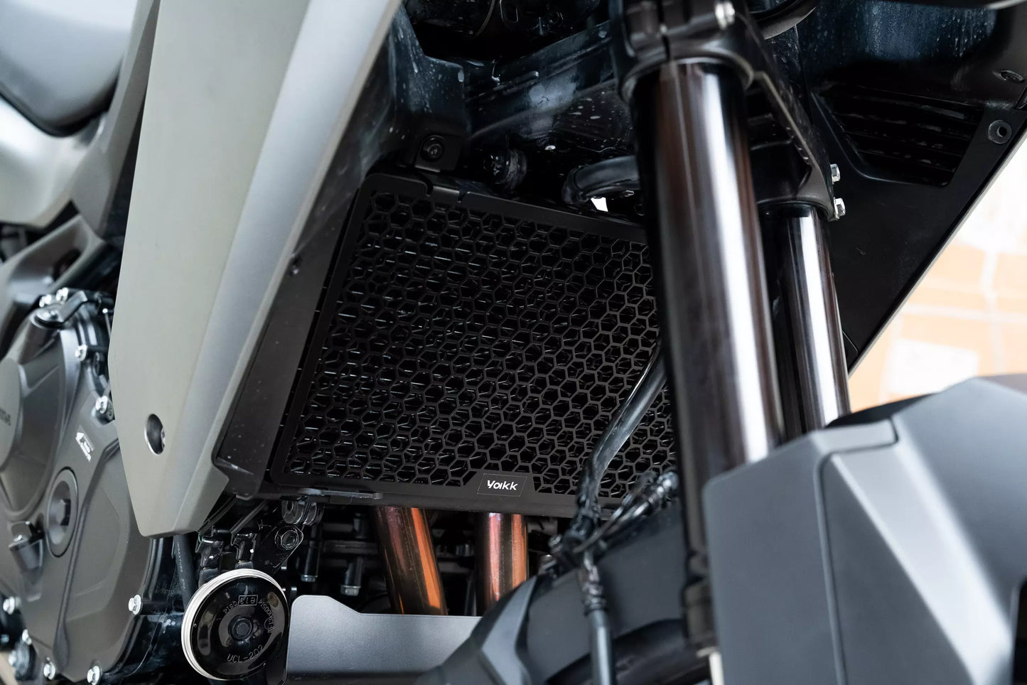Yakk EXP Kühlerschutz / Radiator | schwarz | passend für Honda XL750 Transalp - Modelle (2023-2026)