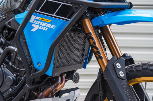 Yakk EXP Kühlerschutz / Radiator | schwarz | passend für Yamaha Tenere 700 - Modelle (2025-2026)