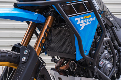 Yakk EXP Kühlerschutz / Radiator | schwarz | passend für Yamaha Tenere 700 - Modelle (2025-2026)