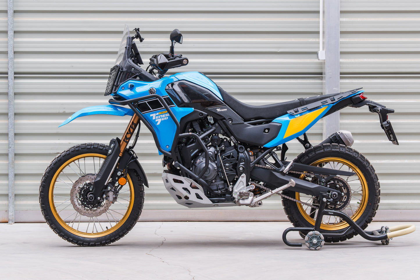 Yakk EXP Kühlerschutz / Radiator | schwarz | passend für Yamaha Tenere 700 - Modelle (2025-2026)