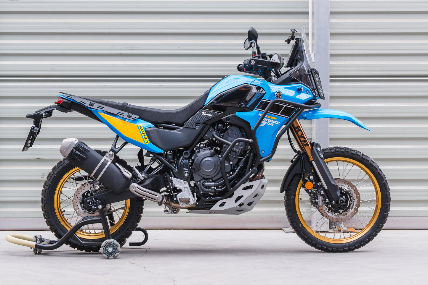 Yakk EXP Kühlerschutz / Radiator | schwarz | passend für Yamaha Tenere 700 - Modelle (2025-2026)