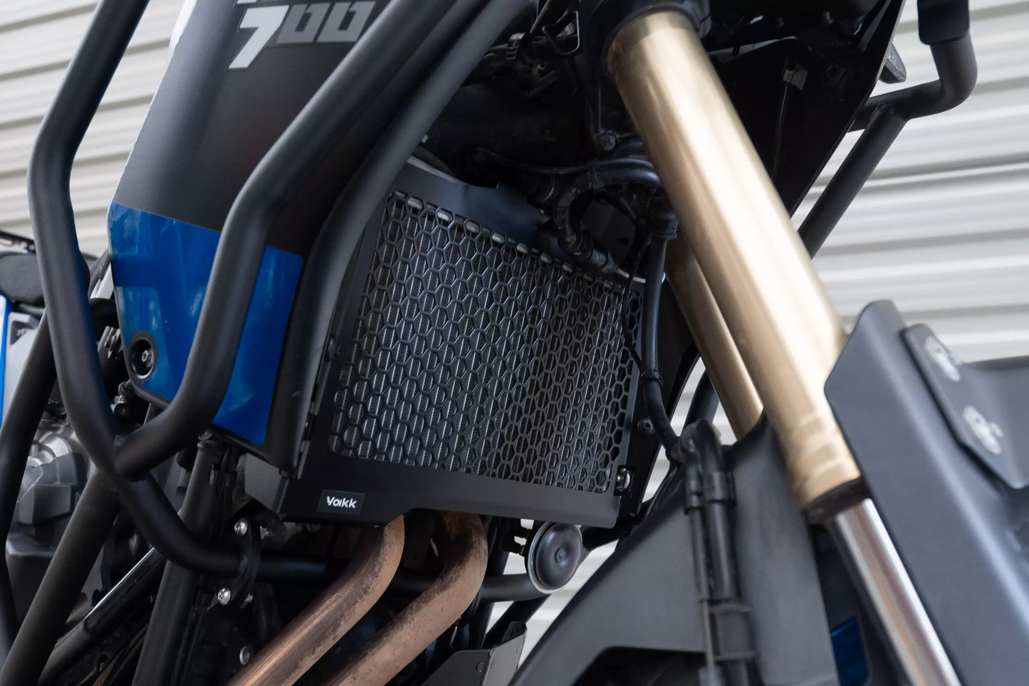 Yakk EXP Kühlerschutz / Radiator | schwarz | passend für Yamaha Tenere 700 - Modelle (2019-2024)