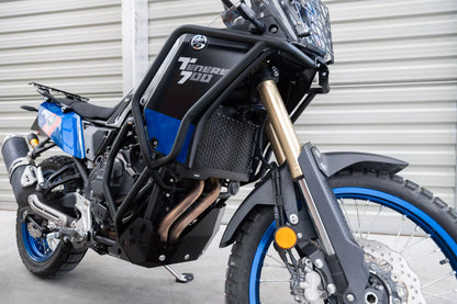 Yakk EXP Kühlerschutz / Radiator | schwarz | passend für Yamaha Tenere 700 - Modelle (2019-2024)