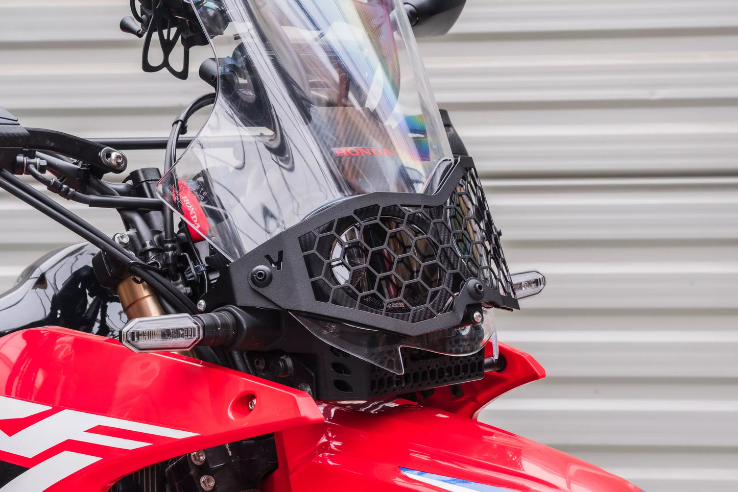 Yakk EXP Schweinwerferschutz | abnehmbar | schwarz | passend für Honda CRF 300 Rally - Modelle (2021-2026)