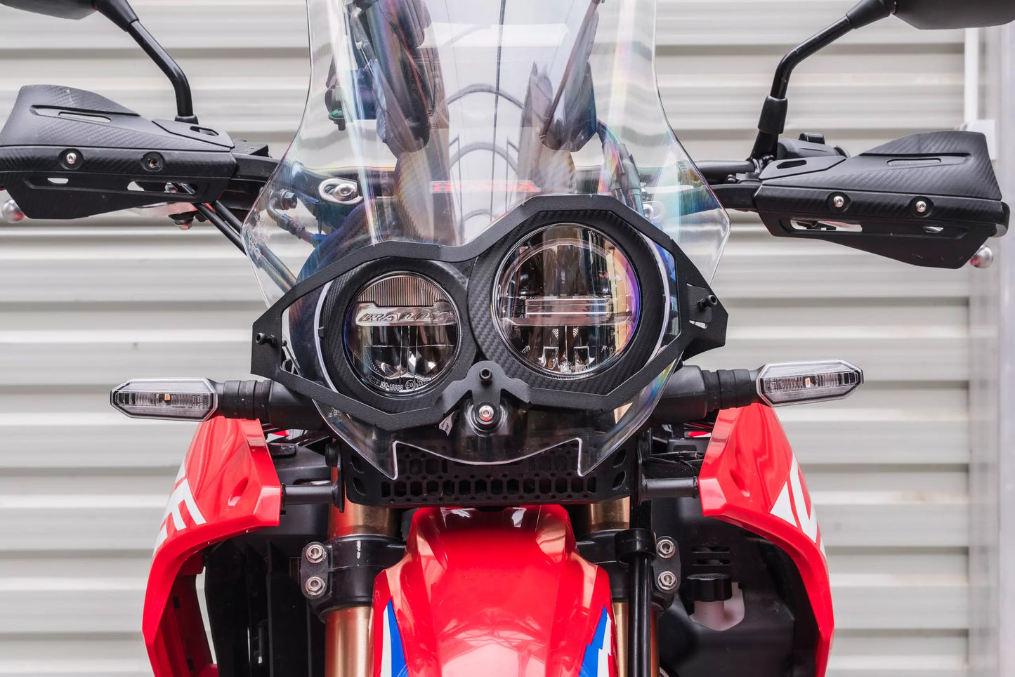 Yakk EXP Schweinwerferschutz | abnehmbar | schwarz | passend für Honda CRF 300 Rally - Modelle (2021-2026)
