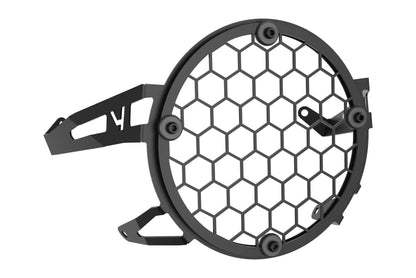Protezione faro Yakk EXP | rimovibile | nero | adatto per modelli BMW R12 G/S (2024-2026)