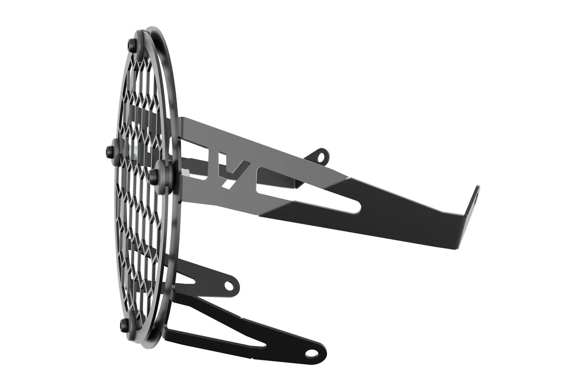 Protezione faro Yakk EXP | rimovibile | nero | adatto per modelli BMW R12 G/S (2024-2026)