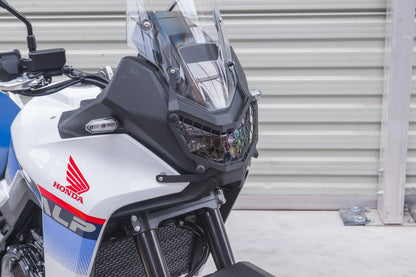 Yakk EXP Schweinwerferschutz | abnehmbar | schwarz | passend für Honda XL750 - Modelle (2025-2026)