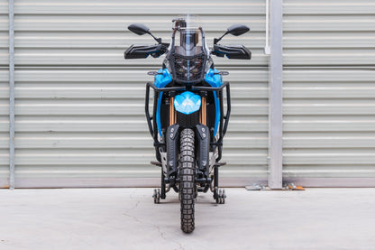 Yakk EXP Schweinwerferschutz | schwarz | passend für Yamaha Tenere 700 - Modelle (2025-2026)