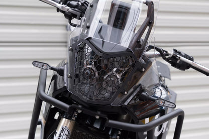 Yakk EXP Schweinwerferschutz | schwarz | passend für Yamaha Tenere 700 - Modelle (2019-2024)