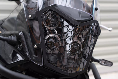 Yakk EXP Schweinwerferschutz | schwarz | passend für Yamaha Tenere 700 - Modelle (2019-2024)