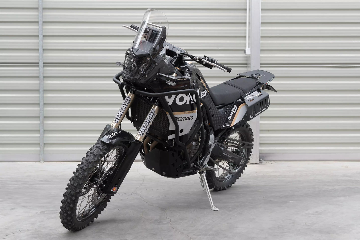 Yakk EXP Schweinwerferschutz | schwarz | passend für Yamaha Tenere 700 - Modelle (2019-2024)
