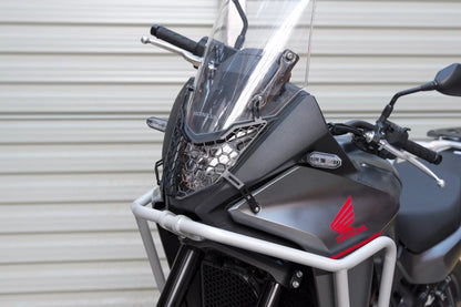 Yakk EXP Schweinwerferschutz | schwarz | passend für Honda XL750 - Modelle (2023-2024)