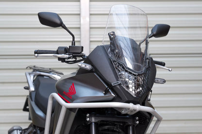 Yakk EXP Schweinwerferschutz | schwarz | passend für Honda XL750 - Modelle (2023-2024)