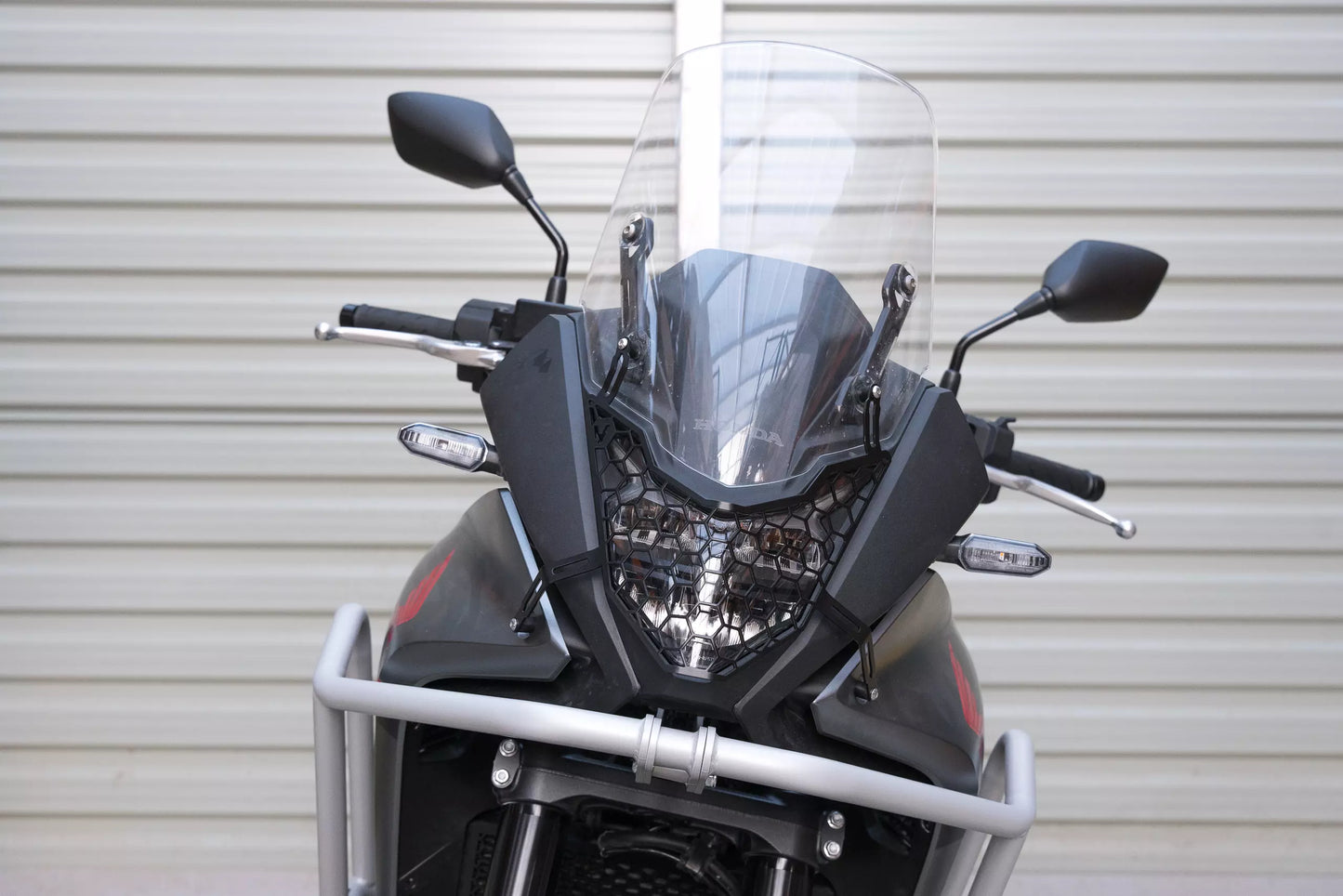 Yakk EXP Schweinwerferschutz | schwarz | passend für Honda XL750 - Modelle (2023-2024)