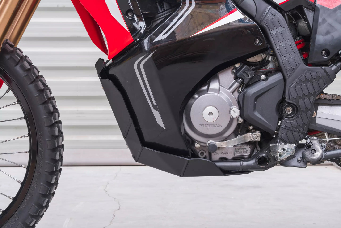 Yakk EXP Motorschutz | schwarz | passend für Honda CRF 300 Rally - Modelle (2021-2025)