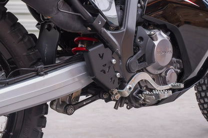 Yakk EXP Bremspumpenschutz | hinten | schwarz | passend für Honda CRF 300 Rally - Modelle (2021-2026)