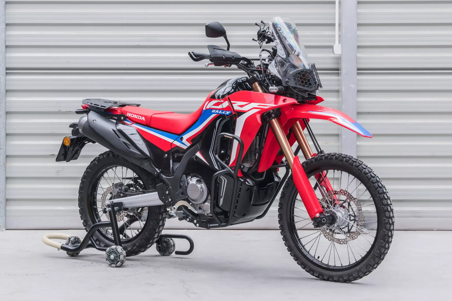 Yakk EXP Bremspumpenschutz | hinten | schwarz | passend für Honda CRF 300 Rally - Modelle (2021-2026)