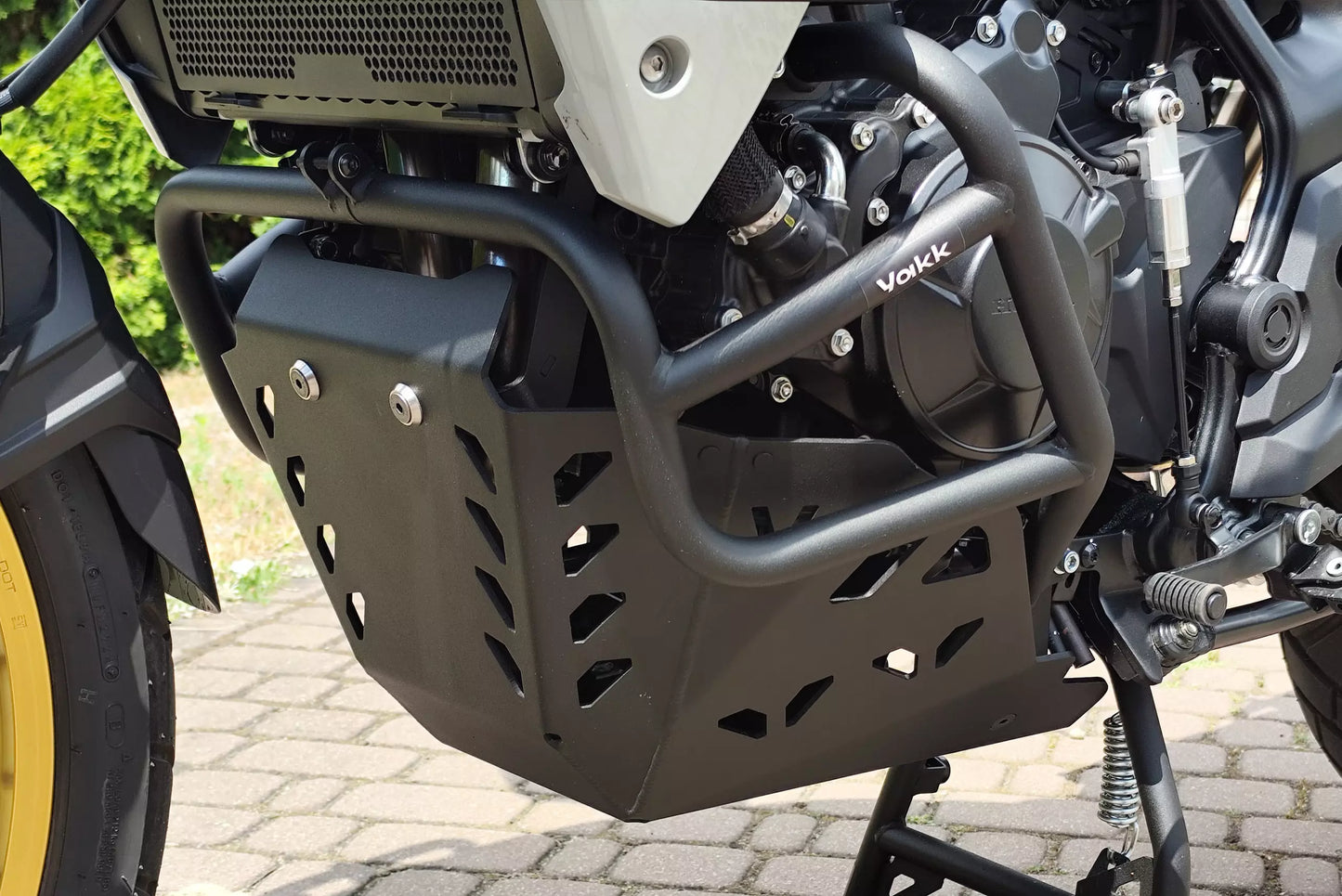 Yakk EXP Motorschutz V2 | schwarz | passend für Honda XL750 Transalp - Modelle (2023-2026)