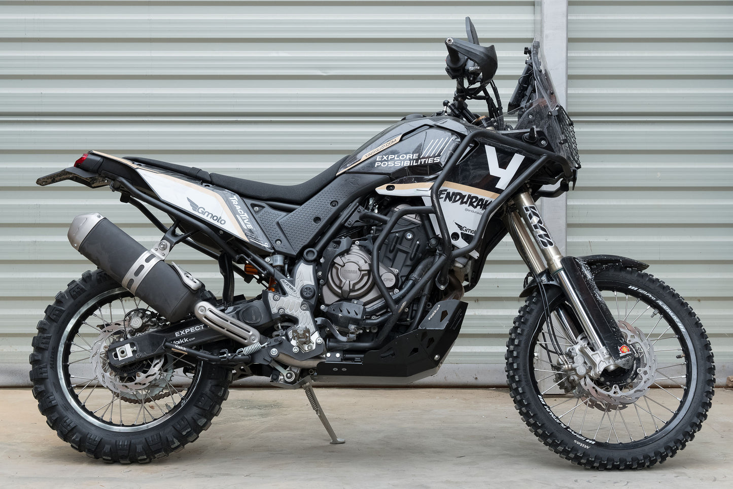 Yakk EXP Motorschutz | schwarz | passend für Yamaha Tenere 700 - Modelle (2021-2026)