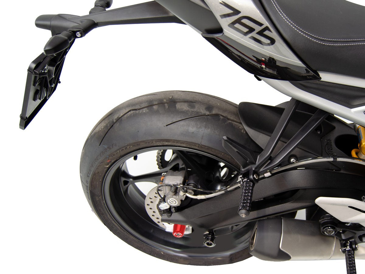 DBK Special Parts | PFPN02 - Triumph | Rear Achsprotektoren | Hinten | passend für Triumph Street Triple 765 - Modelle (2017-2024)