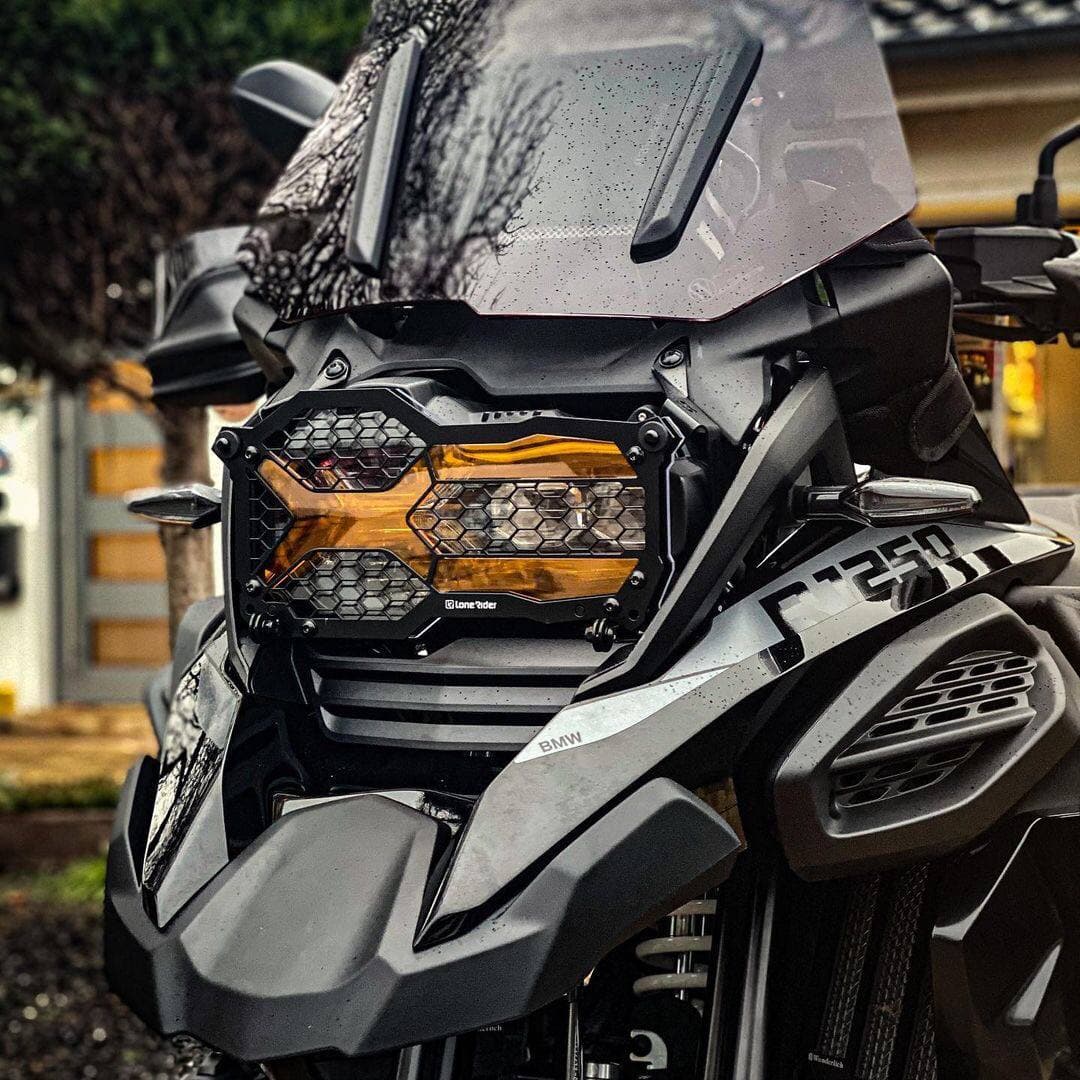 LoneRider | Scheinwerferschutz-Kit | passend für BMW R 1200 / R 1250 GS / ADV (LC) (Flüssigkeitskühlung) - Modelle