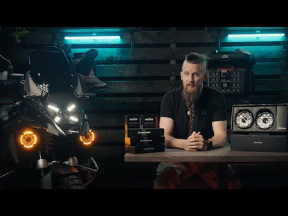 LoneRider | Motorradlichter | 3.Charge | Das intelligenteste Zusatzbeleuchtungssystem für Motorräder weltweit