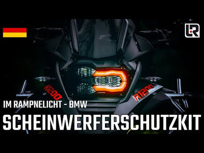 LoneRider | Scheinwerferschutz-Kit | passend für BMW R 1200 / R 1250 GS / ADV (LC) (Flüssigkeitskühlung) - Modelle
