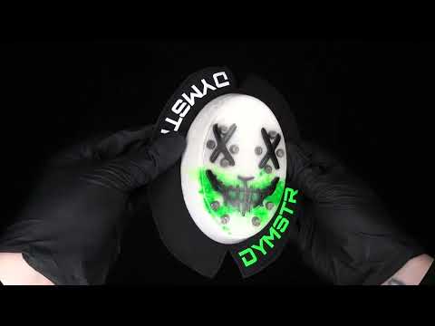 DymoStar JOKER FACE MOUTH COLOR | Funken Knieschleifer mit Titan | Blau