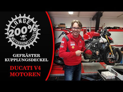 DBK Special Parts | CCDV08 | RED | SF V4 Kupplungsdeckel - Umbausatz | passend für Ducati - Modelle