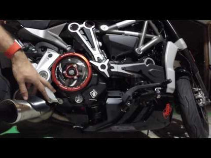 DBK Special Parts | CCDV06 - Ducati | KLARER KUPPLUNGSDECKEL ÖLBAD 3D-EVO | passend für Ducati - Modelle