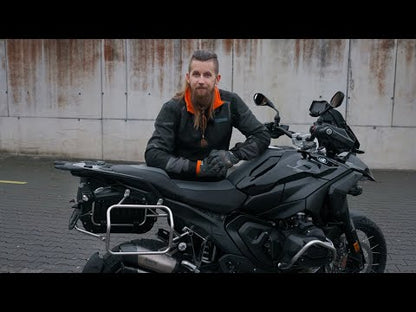 LoneRider | MotoRacks - Motorrad-Kofferträger | Silber | passend für BMW R 1300 GS