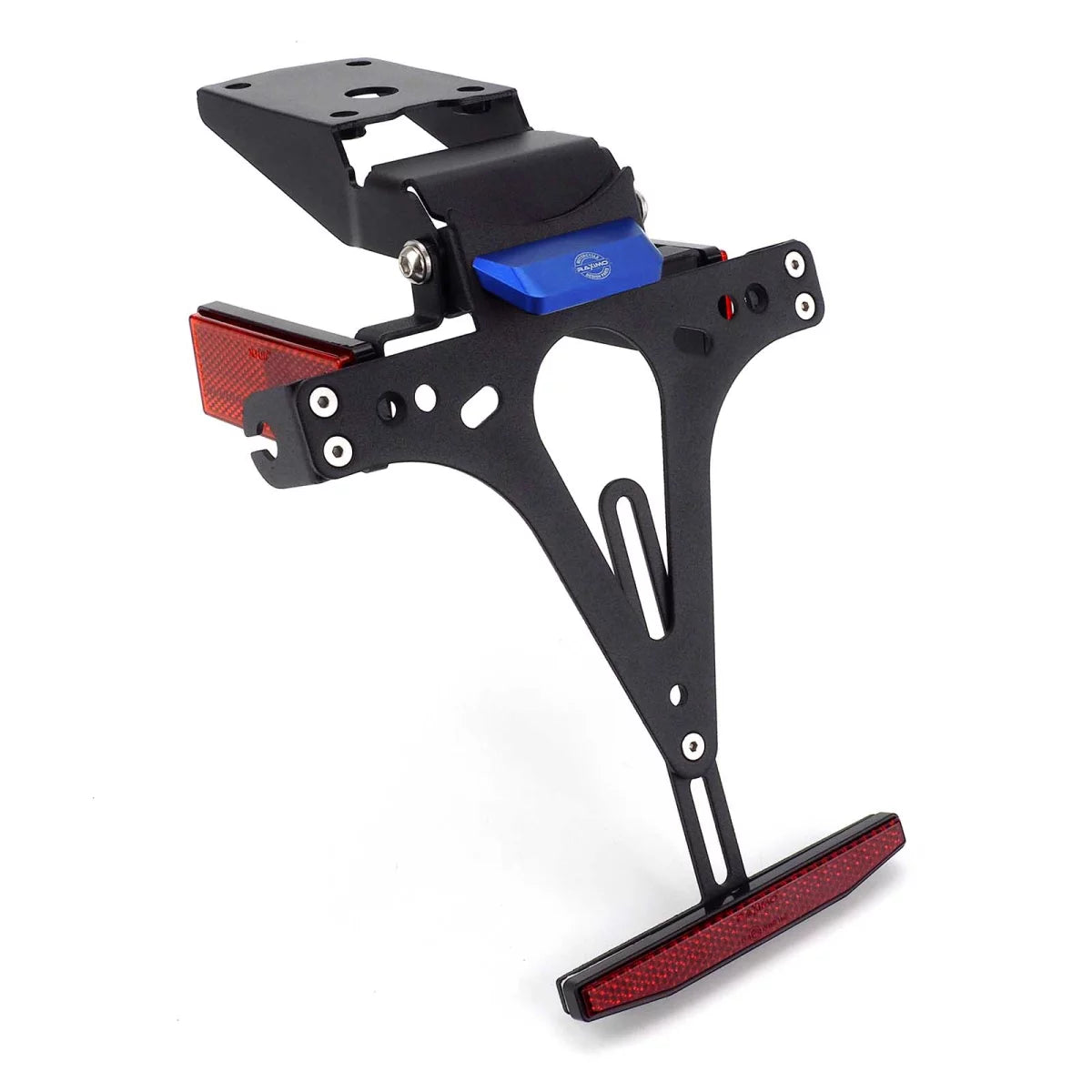 Raximo Kennzeichenhalter | inkl. CNC gefräste Kennzeichenbeleuchtung mit E-Nummer | passend für Kawasaki Z650 - Modelle (2017-2025)