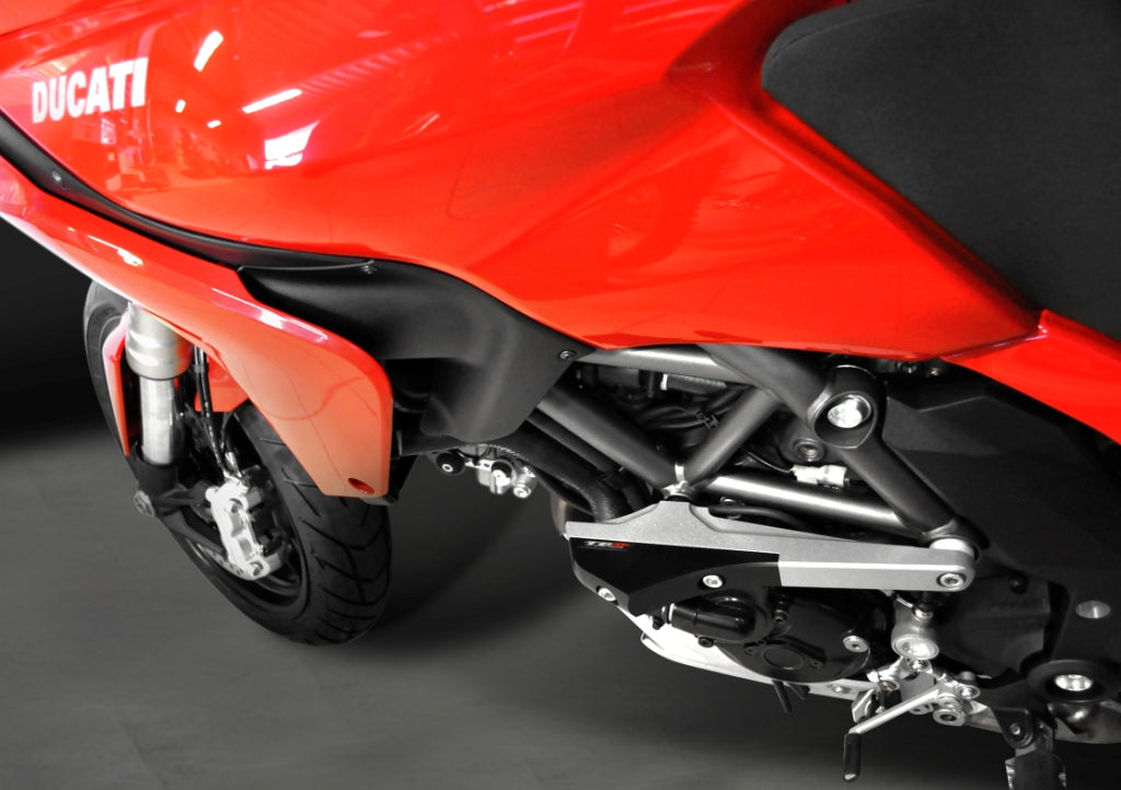 Top Block Racing Sturzpads | PAAR | passend für Ducati Multistrada 1200/S - Modelle (2010-2014)