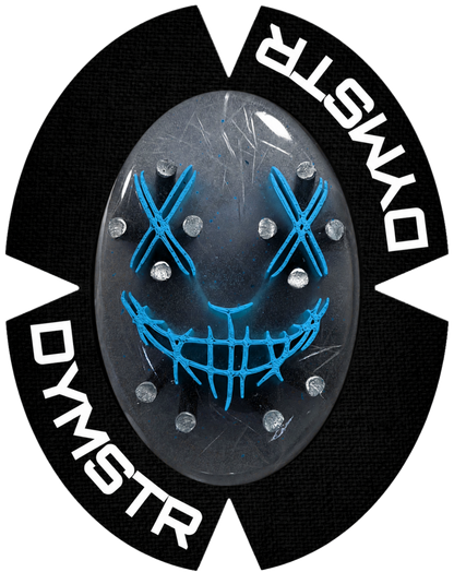Dymostar Kneeslider | JOKER FACE CRYSTAL CLEAR | DymoStar / DYMSTR