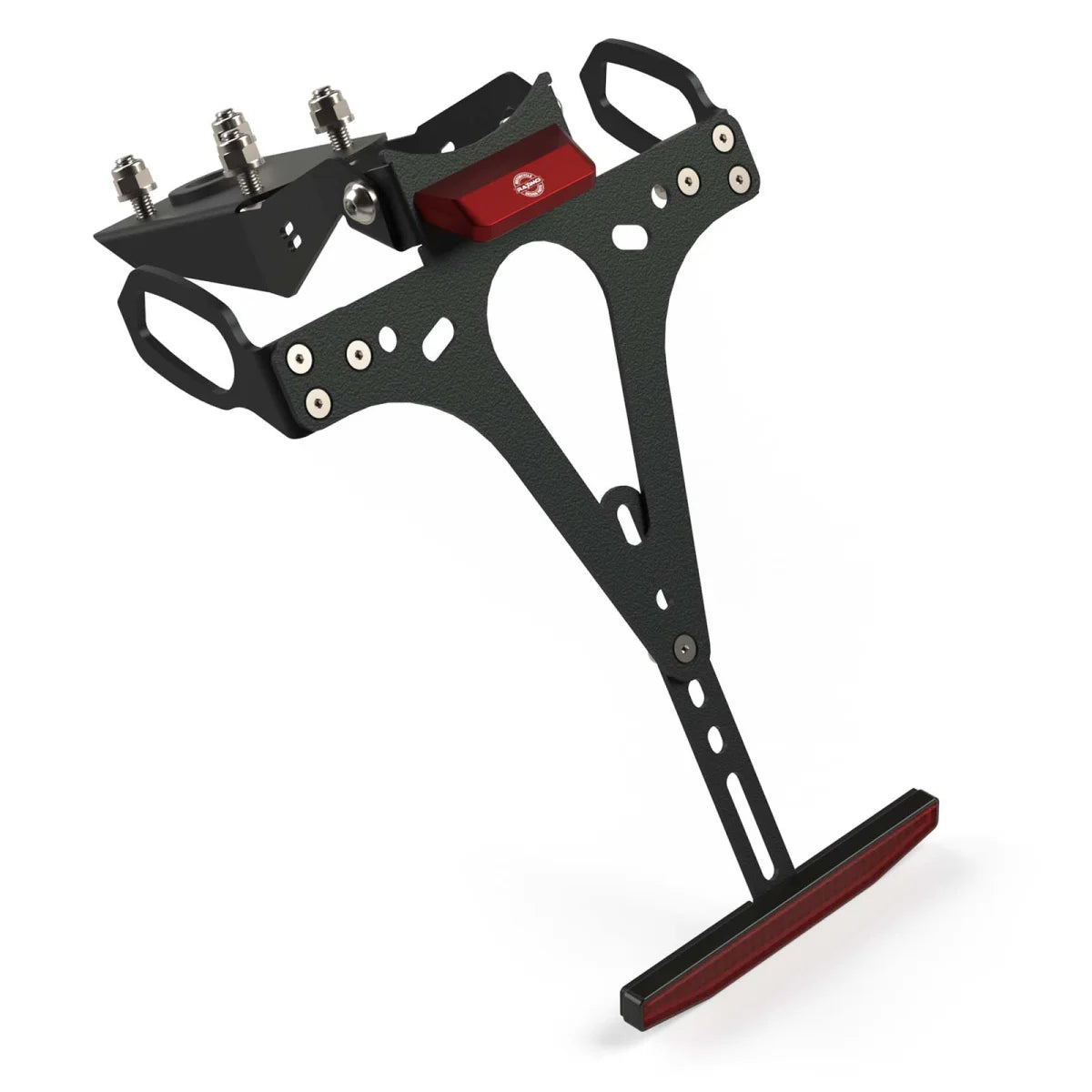 Raximo Kennzeichenhalter | inkl. CNC gefräste Kennzeichenbeleuchtung mit E-Nummer | passend für Kawasaki Z1100 / SE - Modelle (2026)
