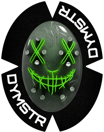 Dymostar Kneeslider | JOKER FACE CRYSTAL CLEAR | DymoStar / DYMSTR
