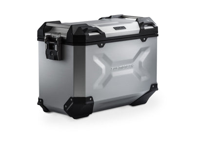 SW-Motech TRAX ADV L | Seitenkoffer. Aluminium. 45 l. Links. Silbern.
