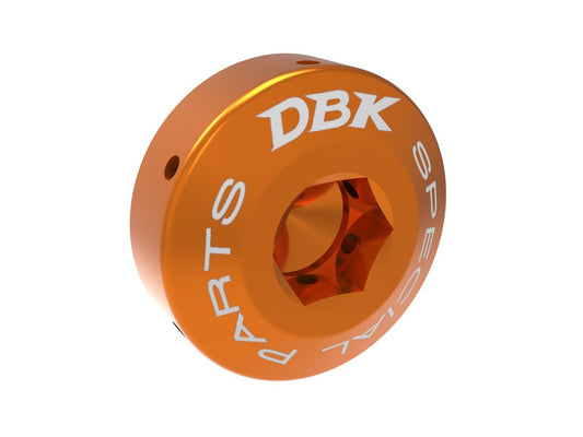 DBK Special Parts | TOO07 - KTM | Orange | Motorölverschluss Kappe | passend für KTM - Modelle