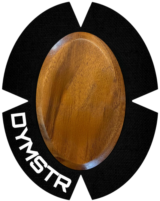 DymoStar RACE | Holz Knieschleifer für die Rennstrecke | Natur Palisander