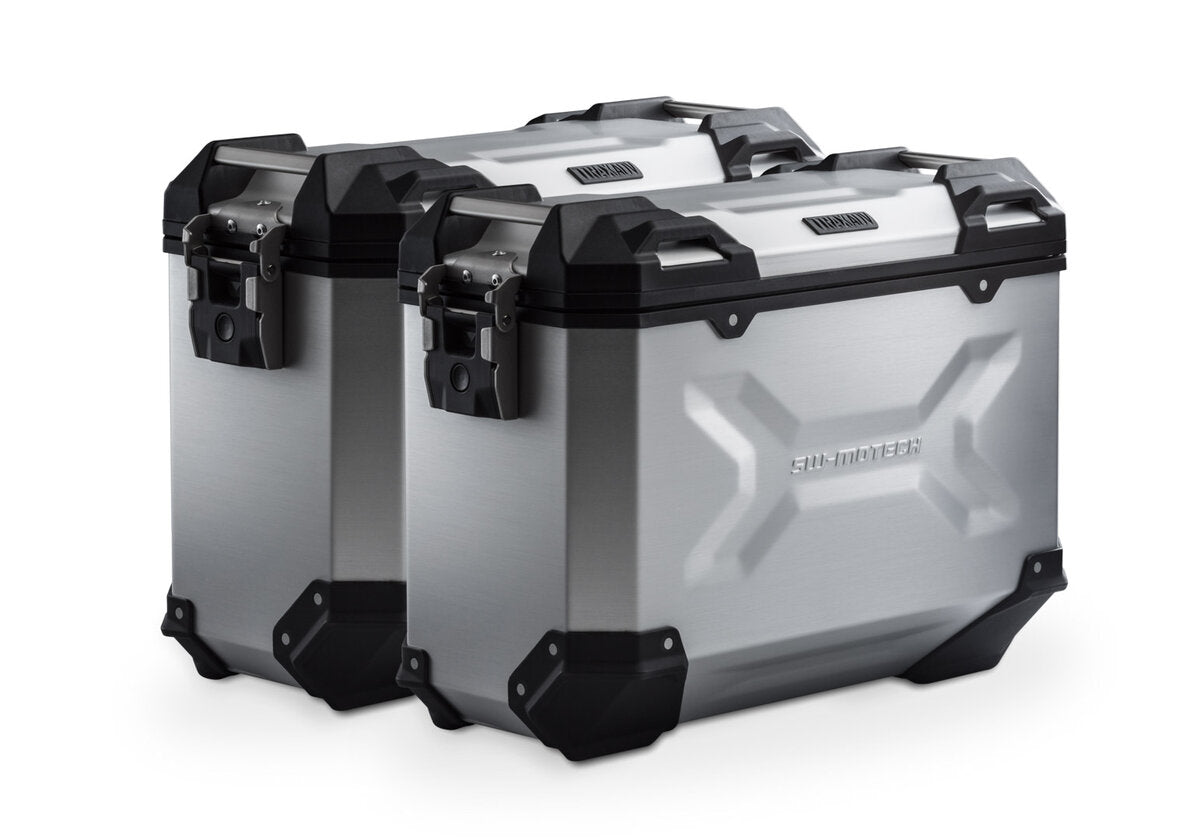 SW-Motech TRAX ADV Alukoffer-System | Silbern. 37/37 l. Honda XL750 Transalp (22-).