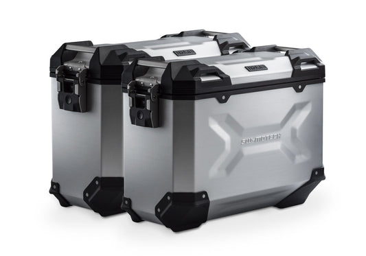 SW-Motech TRAX ADV Alukoffer-System | Silbern. 37/37 l. Honda XL750 Transalp (22-).