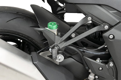 PUIG Bremsflüssigkeitsbehälter-Abdeckung | grün | passend für Kawasaki Z1100 / SE - Modelle (2026)