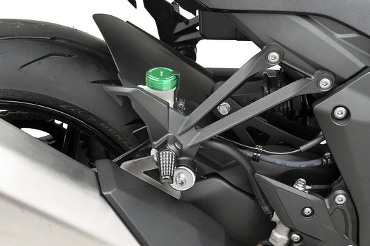 PUIG Bremsflüssigkeitsbehälter-Abdeckung | grün | passend für Kawasaki Z1100 / SE - Modelle (2026)