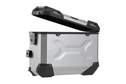 SW-Motech TRAX ADV Alukoffer-System | Silbern. 37/37 l. Honda XL750 Transalp (22-).