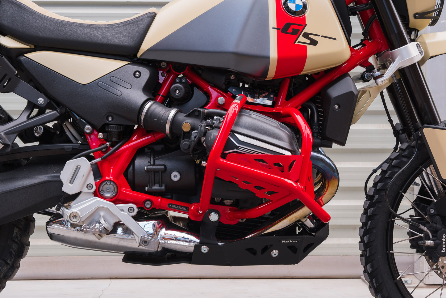 Yakk EXP Sturzbügel | rot | passend für BMW R12 G/S - Modelle (2024-2026)