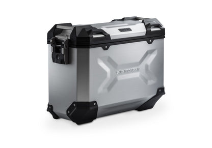 SW-Motech TRAX ADV M | Seitenkoffer. Aluminium. 37 l. Links. Silbern.