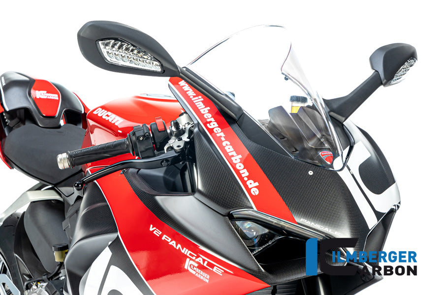 Ilmberger Carbon Verkleidungsoberteil | matt | passend für Ducati Panigale V2 - Modelle (2020-2024)